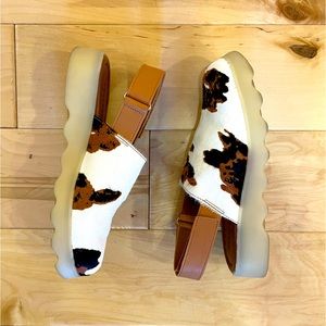 Aerosoles Wreeland Clog in Faux Calf Hair (7M)